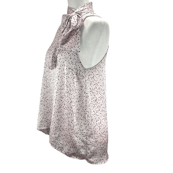 Free People Stars Tie Neck Blouse - Picture 3 of 5